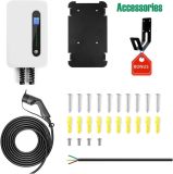 Electric Vehicle Charging Stations EV Charging Station Cable 32A Electric Vehicle Car Charger Wallbox Wall Mount Type 2 Cable IEC 62196-2 Level 2 240V 7.6KW