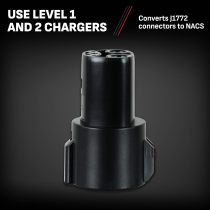 Schumacher J1772 to Tesla Adapter for EV Chargers