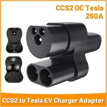 CCS2 To EV Charger Adapter 400A 1000V，Electric Vehicle DC Charging Station CCS COMBO 2 To TPC Convertor，Compatible For Teslas Model