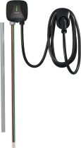 Pass & Seymour Hardwired Level 2 EV Charger, 48 Amp, Indoor/Outdoor Car Charging Station, 18ft Electric Car Charging Cable, Black