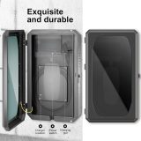 Wall Charge Station Box for Tesla Wall Connector Model 3 Series Models IP64 Rainproof and Dustproof Cold Rolled Steel Tesla Wall Charger Organizer wtih Lock Charger Protection Box Black