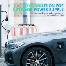 Heavy Duty NEMA 5-15 to 6-20 EV Charger Power Adapter Cord, for Electric car Charger Nema 6-20 Adapter EV Charger Extension Cord Connect 5-15P Household Outlet to 6-20R EV Charger Plug