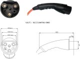 Charging Power Cord Assembly Fits for Evolution ICON Golf Carts, Replaces OEM# 2.04.0620 (Orange)