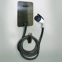 Waltzilla: 80 Amp, in-The-Wall Flush Mounted, Level 2 Electric Vehicle Charging Station for Interior use, Hardwired, UL/cUL Listed, Made in The USA