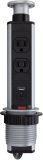 RecPro Pop Up Outlet Charger w/Wireless Phone Charger, USB 15 Amp