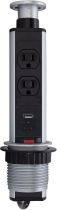 RecPro Pop Up Outlet Charger w/Wireless Phone Charger, USB 15 Amp