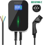 Electric Vehicle Charging Stations 7kw 32A EV Car Charger Wallmount Electric Vehicle Charging Station Type 2 Ev Cable IEC 62196-2 1 Phase (Color : Style 1, Size : Type2)