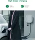 ATG e-Power Electric Vehicle (EV) Charger, 40 Amp, 9.6 kW to 240 VAC, Level 2 Wi-Fi (2.4 GHz) Connectivity, UL Listed, Energy Star, NEMA 14-50 Plug, IK10, Indoor/Outdoor, 18-Foot Cable, Black