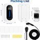 Level 2 Electric Vehicle AC Charging Stations 32Amp/7KW 240V Wall-Mount Indoor/Outdoor Electric Car Fast Home Charging Station with Flexible 16ft Cable Electric Vehicle Charging Equipment