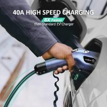 Level 2 EV Charger with WiFi, 16/25/32/40 Amp Smart Electric Vehicle Charger, ETL Certified, Indoor/Outdoor Charging Station with NEMA 14-50P, 25-Foot Cable