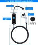 Type 2 to Schuko Home EV Charging Station, Portable IEC 62196-2 EV Charger, 1-15hr Delay Timer, 8A-16A, 3.5kW (10-metre Cable)