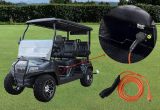 Charging Power Cord Assembly Fits for Evolution ICON Golf Carts, Replaces OEM# 2.04.0620 (Orange)