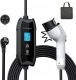 Level 2 SAE J1772 to Schuko EV Charger, Type 1 Portable EV Charging Station, 1-15hr Delay Timer, 8A-16A Variable, 3.5kW (5-metre Cable)