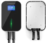 Electric Vehicle Charging Stations 7kw 32A EV Car Charger Wallmount Electric Vehicle Charging Station Type 2 Ev Cable IEC 62196-2 1 Phase (Color : Style 1, Size : Type2)