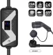EV Charger 20A Electric Vehicle Charging Station EVSE Wallbox with Type 2 with Schuko Plug Cable IEC 62196-2 Compatible with Mercedes-Benz (Color : 5M Cable Type2)
