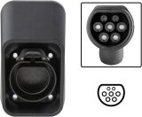 Electric Vehicle Charging Stations EV Charger Cable Holder for 62196-2 Connector Socket Plug Mount AC Dummy Station Level 2 Waterproof Electric Vehicle Charging Cable Compatible