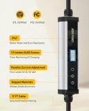Level 2 Portable EV Charger - 40A 240V EVSE with NEMA 14-50 Plug,9.6kW,17ft Cable,ETL Certified,40A/32A/24A/16A Adjustable Current Home EV Charging Station for SAE J1772 EVs