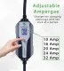 PRIMECOM.TECH Level 2 Electric Vehicle (EV) Charger Amperage Adjustable (10Amp - 16Amp - 20Amp - 24Amp - 32Amp) 30Ft Cable EVSE Plug-in Hybrid (30 FT, 10-30P)