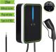 Electric Vehicle Charging Stations EV Charger Type 2 32A 22kw 3 Phase Wallbox Electric Car Charging Station with 5M Cable IEC 62196-2 (Color : with Screen, Size : Type2)