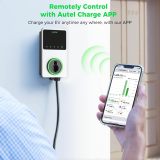 Autel Home Smart Electric Vehicle (EV) Charger up to 50Amp, 240V, Indoor/Outdoor Car Charging Station with Level 2, Wi-Fi and Bluetooth Enabled EVSE, 25-Foot Cable(Dark Gray)