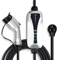 NEMA 10-30 Level 2 Portable EV Charger 24 Amp, 220-240 Volt, 26ft Cable, Electric Vehicle Charger Plug-in EV Charging Station, J1772 Plug Fastest 30 Amp Circuit NEC-Safe Charging