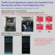 Level 2 EV Charger 50 Amp Home Hardwire, UL Listed & FCC & Energy Star Certified J1772 EV Car Charger, RFID & APP Control 240V 208V Electric Vehicle Charging Station Outdoor with 25ft Cable
