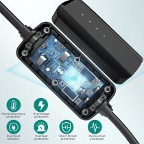 Level 2 EV Mobile Charger, 32Amp 240V Portable J1772 Electric Vehicle Charger, 16ft Extension Cord with NEMA 14-50 Plug, Home/Outdoor EV Charging Station for All J1772 Electric Cars