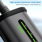 QPQ Level 2 EV Charger 32A 240V NEMA 14-50P, Portable Electric Vehicle Charging Stations with Adjustable Current/Timing Delay, 21FT Level 2 Charger with EV Charger Box Holders for J1772 Evs