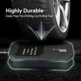 Level 1&Level 2 EV Charger with Five adapters, 16A, 100-240V, 25FT, Portable Electric Vehicle Charger, Fast EV Home Charging Station