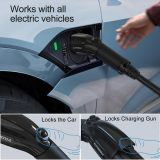 Level 1 EV Charger 240V /15 Amp UL Certified Metal Case Indoor/Outdoor Charging Station,NEMA 5-15 Plug 25-Foot Cable for Electric Cars…