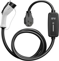 Level 2 EV Charger, 100-270V 32A Portable Electric Car Charger with 16ft Charging Cable, NEMA 14-50plug Electric Vehicle Charging Stations Works with J1772 EVs and PHEVs for Home and Outdoor