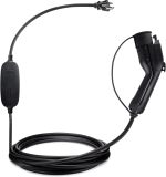 Level 1+2 EV Charger(240V,16A,25ft) Portable EVSE Home Electric Vehicle Charging Station Universal