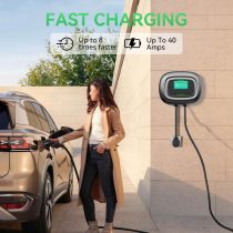 Flex Level 2 EV Charger,Home Electric Vehicle Charger,NEMA 14-50 Cable Indoor/Outdoor Car Charging Station with All EV Models,Plug and Play