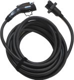 40 FT Long 40AMP Rated (220V-240V) EV Charging Extension Cable for Electric Vehicle Charging Stations Compatible with All J1772 Plug