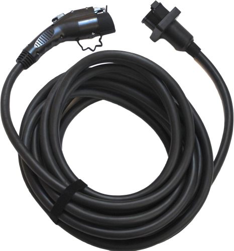 40 FT Long 40AMP Rated (220V-240V) EV Charging Extension Cable for Electric Vehicle Charging Stations Compatible with All J1772 Plug