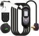 Level 2 EV Charger (50 Amp, 240V, NEMA 14-50P) with 25FT Cord, Adjustable Portable Electric Vehicle Charging Station for SAE J1772 Cars, Fast and Convenient for Indoor/Outdoor, UL Certified