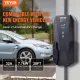 VEVOR Level 2 Portable EV Charger, 32 Amp 240V, Electric Vehicle Charger with 28 ft Charging Cable NEMA 14-50P Plug, 16/20/24/32A Adjustable Current Plug-in Home EV Charging Station for SAE J1772 EVs