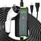 QPQ Level 1-2 EV Charger 16 Amp EV Charger with 21 FT Cable Portable Electric Car Charger, Electric Vehicle Charging Stations with Adapter for J1772 NEMA 6-20 Plug & NEMA 5-15 Level 2 Charger