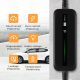 BESENERGY 15A EV Charger, Level 1+2 J1772 EVSE 20ft Home 110V-240V IP65 Portable Charge Station Compatible with All EV Cars.(Black)