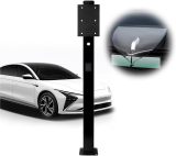 EV Charger Connector Pedestal, Freestanding Electric Car Charging Stations Stand Accessory, Electric Vehicle Charging Stations, Corrosion Resistance(130cm)