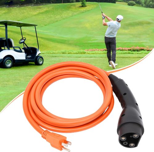 Golf Cart Charger Power Cord Replacement Fits for Evolution ICON EV Golf Carts 120V Charging Power Cord Replaces 2.04.0620 Golf Cart Accessories