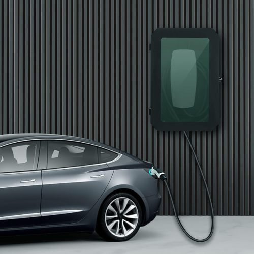 Wall Charger Station Box Compatible with Tesla Gen 3 Indoor/Outdoor Cable Organizer Waterproof Dustproof