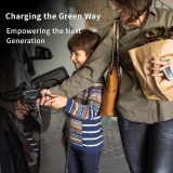 Level 2 EV Charger - 240 Volt up to 40 Amp Electric Vehicle Charging Station with NEMA 14-50 Plug and 24.6 Ft Cable