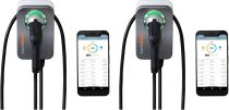 Home Flex Level 2 EV Charger, Hardwired EV Fast Charge Station, Electric Vehicle Charging Equipment Compatible with All EV Models (2 Pack)