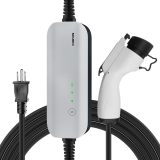 Morec EV Charger Level 1 15A 110V Portable Electric Car Charger NEMA5-15P SAE J1772 6M (20FT) Home Electric Vehicle Charging Station