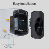 Tera EV Charger Holder for SAE J1772 Charger Electric Car Wall Mount Connector Charging Cable Holder Organizer All Weather Electric Vehicle Charging Station Accessories Black C01
