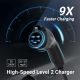 Tera Home EV Wall Charger: UL Listed Pure Copper 20FT Charging Cable    Level 2 Electric Vehicle Charging Station with Cable Holder up to 32A 240V, Easy Installation Q8