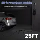 EP Level 2 Portable EV Charger, 16 to 40 Amp, 240 Volt, 25ft Cable, Upgraded Portable EV Charging Cable Faster Charging Station, Electric Vehicle Charger Compatible with All EV Cars NEMA 14-50P