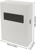 Wall EV Charger Protective Box, Charging Cable Organizer Wall Charger Holder Box, Charger Station Box Wall-Mounted Indoor/Outdoor Fast Electric Vehicle Charging Station with NFC Card