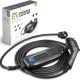 Morec 40Amp EV Charger Level 2 NEMA14-50 220V-240V Portable EV Charging Cable Faster ev Charging Station, Electric Vehicle Charger 20ft